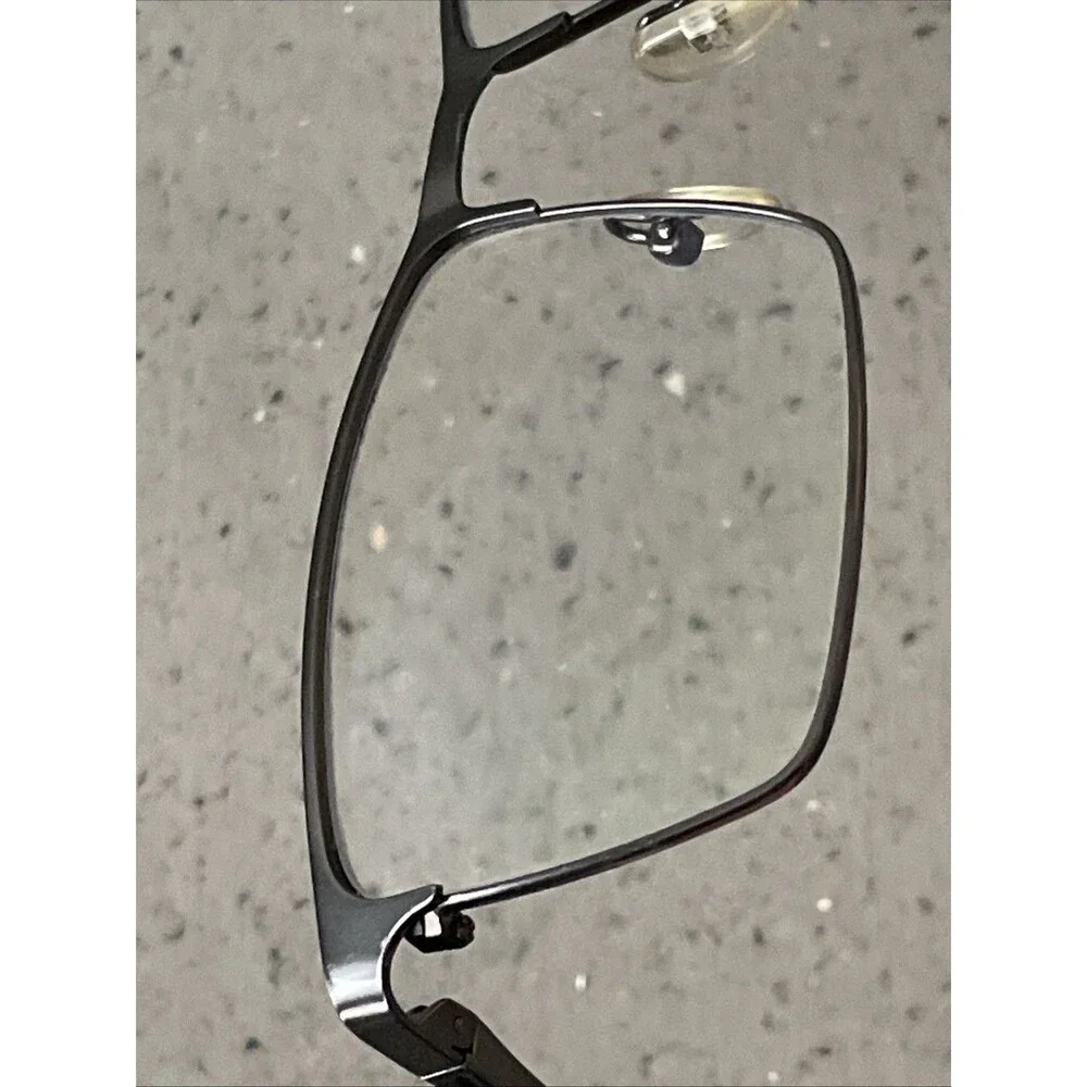 Merry's Black Square Eyeglasses Frames Only 55-17-140 C4 9057 Italy